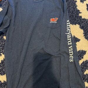 Vineyard Vines Blue Long Sleeve Shirt boys XL